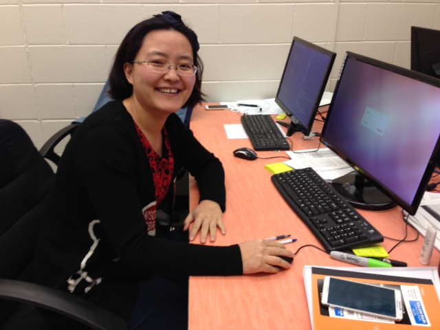 Xueqiong Li visiting